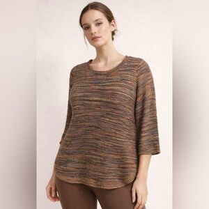 Studio JPR Vibrant Knit SWEATER multicolor like new, size large